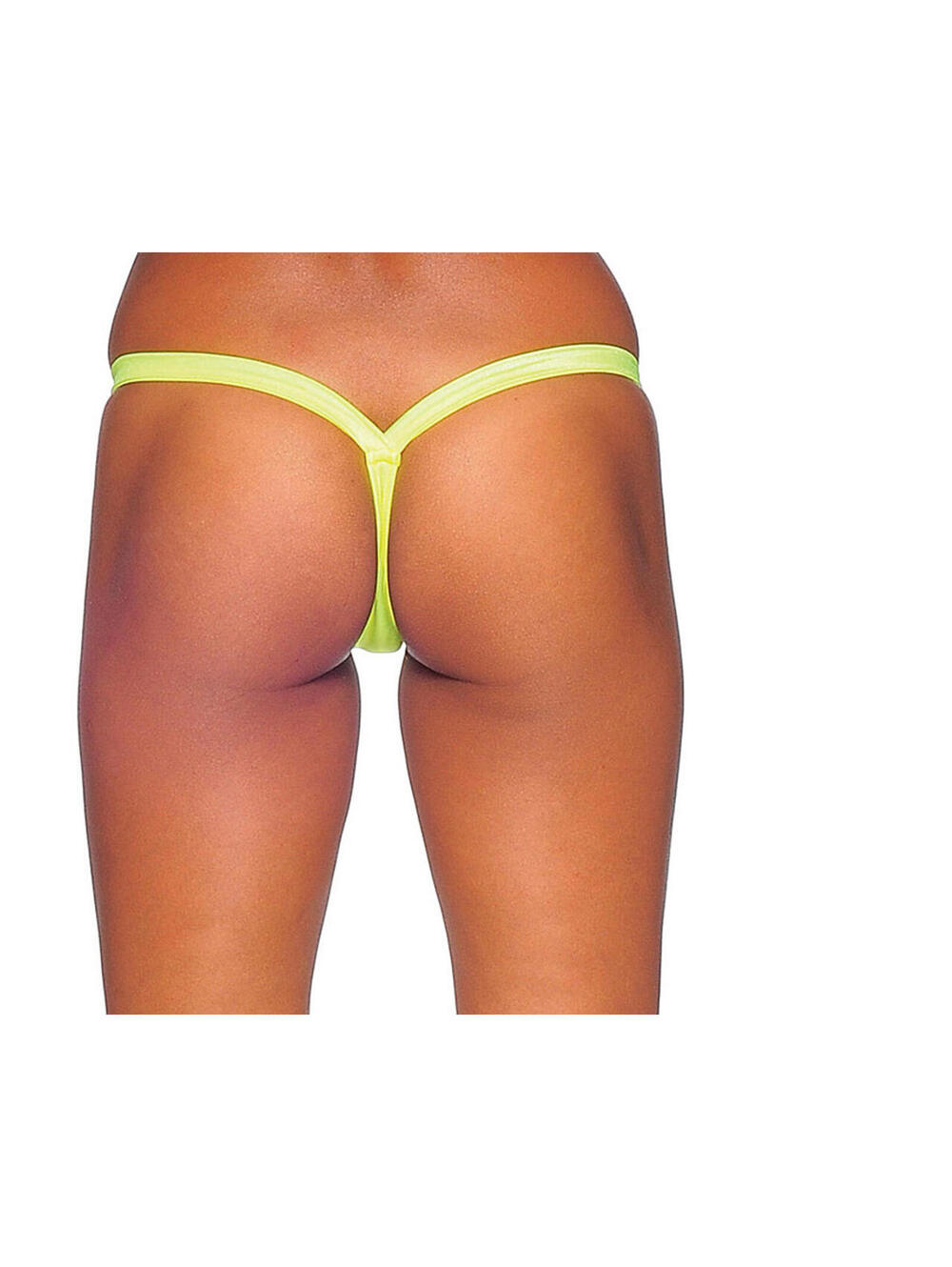 BODYZONE Dancer Comfort T Strap Low Rise Thong NEON YELLOWโ